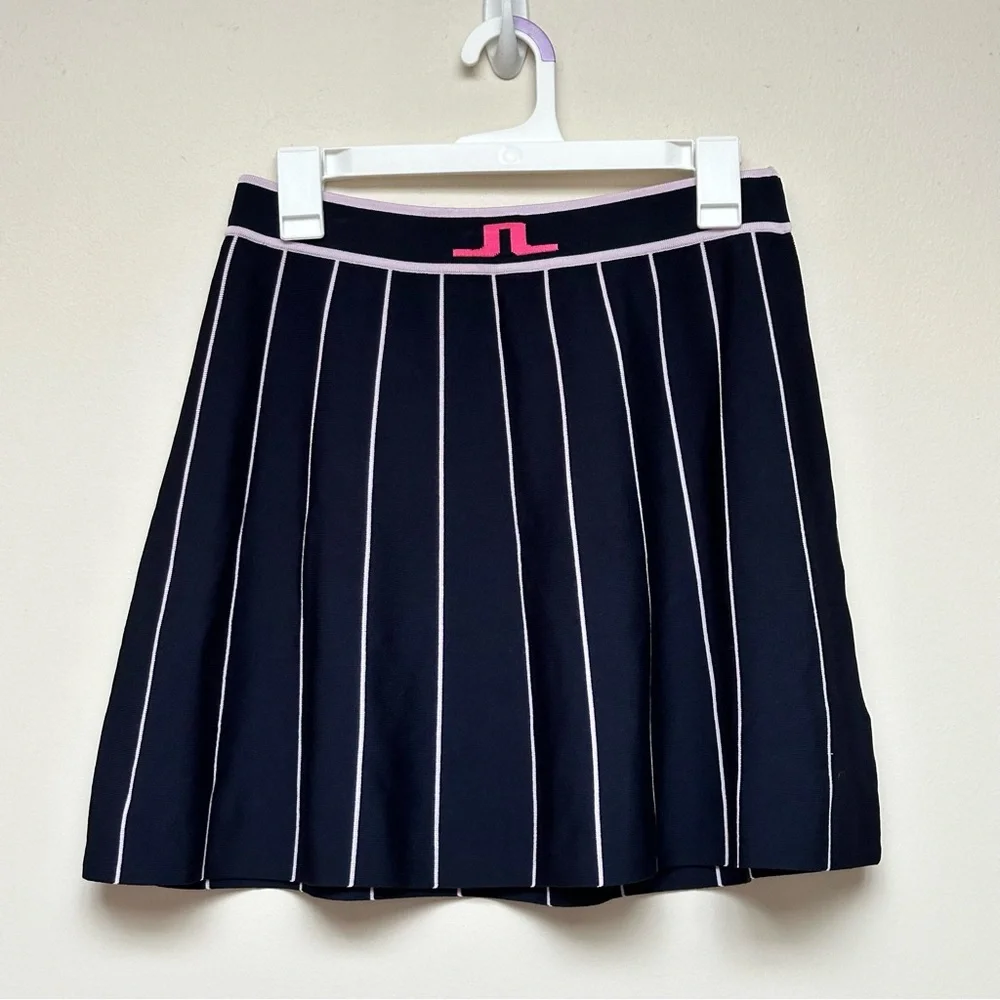 J.Lindeberg Women's Navy Mini Skirt - Picture 3 of 12